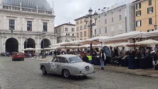 start of the Mille Miglia in Brescia 2024 [upl. by Llevart]