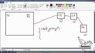 Windows 10 How to create workgroup [upl. by Adnawal]