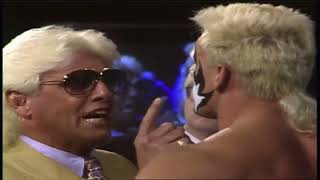 Just a nothing happening punk  Ric Flair confronts Sting on World Championship Wrestling  2688 [upl. by Crissy]