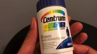 CENTRUM MULTIVITAMIN REVIEW [upl. by Hakkeber]