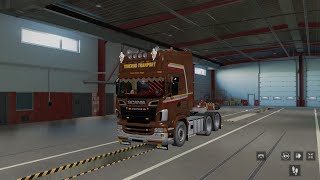 ETS2 146 Tuning Scania R580 Tonerud [upl. by Brodsky]