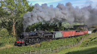 Steam Powered Goods Trains  Featuring 42 Locomotives [upl. by Ceevah]