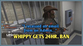 Whippy Receives a One Day Ban After Watching a Clip that Created Drama  GTA 5 RP NoPixel 30 [upl. by Katalin]