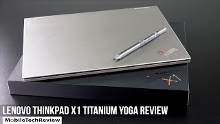 Lenovo ThinkPad X1 Titanium Yoga Review [upl. by Kinna]