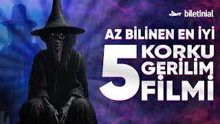 Az Bilinen Korku Gerilim Filmleri  5 Film Tavsiyesi 🍿 [upl. by Leena209]