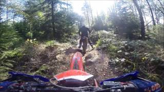 Enduro Runde MSC Stiftland Mitterteich 20162017 [upl. by Eidnam]