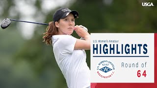 Highlights 2021 US Womens Amateur  Round of 64 [upl. by Sitarski]