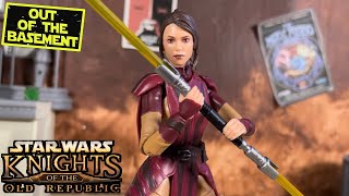 NEW Star Wars Black Series BASTILA SHAN KOTOR Gaming Greats Figure Review [upl. by Sorazal231]