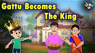 Gattu Becomes The King  English Animated Stories  English Cartoon  English Kids Stories [upl. by Cost]