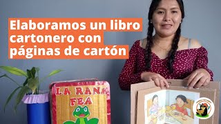 Elaboramos un libro cartonero con páginas de cartón [upl. by Ellita]