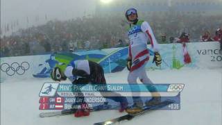 Snowboard Men Parallel Giant Slalom Finals Complete Event  Vancouver 2010 [upl. by Bianchi177]