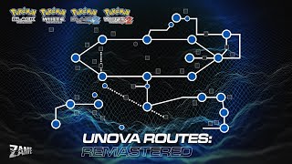 Unova Routes Remastered ► Pokémon Black amp White 12 [upl. by Hoxsie]