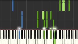 Don McLean Castles In The Air Piano Tutorial Synthesia [upl. by Walley]