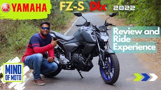 2022 YAMAHA FZS V3 DLX Detailed Ride Review  Mileage  Price  Changes [upl. by Animrelliug]