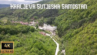 KRALJEVA SUTJESKA SAMOSTAN DRONOM Na kraljevski grad Bobovac nisam uspio doci los put a i kisa [upl. by Lusa425]