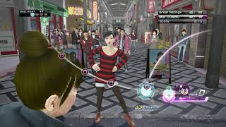 Yakuza 5 Princess League So Much More VS Noa Amon [upl. by Aelahc]