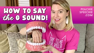 How to say the G sound by Peachie Speechie [upl. by Enalda]