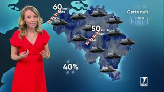 Vanessa Matagne Météo RTL 6 août 2021 [upl. by Tennek]