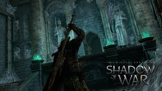 Opening the Ithildin Door in Cirith Ungol Middle Earth Shadow of War NO COMMENTARY [upl. by Deer884]