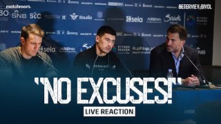 Dmitry Bivol amp Eddie Hearn Talk After Defeat To Artur Beterbiev [upl. by Quillon]