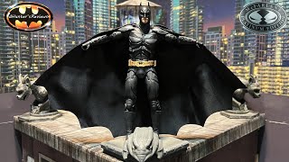 McFarlane DC Multiverse Dark Knight Platinum Cloth Wire Cape Hong Kong Skydive Action Figure Review [upl. by Jordanna]