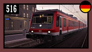 516  Maintalbahn  RE 87 4393  Aschaffenburg Hbf → Miltenberg  15h24  DB BR 628 [upl. by Gui]