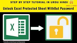 How to UnProtect Unlock Excel Password Protected Sheet 100 FREE [upl. by Alvar]