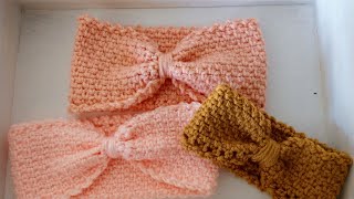 Beginner friendly Crochet Headband [upl. by Zadoc]