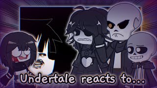 Full Undertale reacts to Disbelief in a nutshell  Phase 14 [upl. by Yllil]