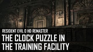 Resident Evil 0 HD  How to solve the clock puzzle in the training facility [upl. by Dryden603]