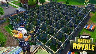 FORTNITE  O MAIOR LABIRINTO DO JOGO FORTNITE Playground [upl. by Enuahs935]