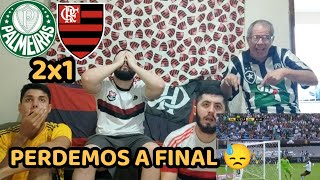 REACT PALMEIRAS 2X1 FLAMENGO MELHORES MOMENTOS  FINAL LIBERTADORES DA AMÉRICA 2021 [upl. by Worden]