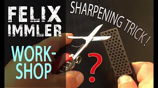 Do you know the Victorinox Scissors SharpeningTrick   SAK custom amp maintenance 1720 [upl. by Oz]