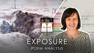 Exposure  Wilfred Owen  Poem Analysis  AQA GCSE English Lit [upl. by Rosse582]