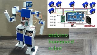 How to Make Arduino Humanoid Robot Part 1 [upl. by Laddie]