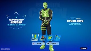 How To Get Kyran Aryk Crew Legacy Set Pack FREE In Fortnite Unlocked Lego Kyran Aryk amp Pickaxe [upl. by Behah541]