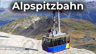 Seilbahnmitfahrt 2050 Meter Alpspitze – Bergbahn  Alpspitzbahn  Garmisch Partenkirchen AlpspiX [upl. by Noicpecnoc520]