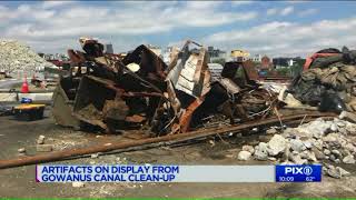 Gowanus Canal cleanup reveals underwater artifacts [upl. by Pilloff]