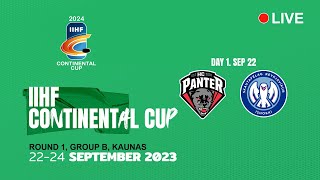 2024 IIHF Continental Cup Round 1 Group B „HC Panter“ EST – „Skautafelag Reykjavikur“ ISL [upl. by Iong]