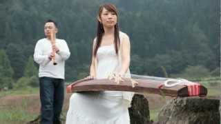 Tsuki no shizuku KunpuNote Koto and Shakuhachi Traditional Japanese musical instrument Wagakki [upl. by Rashida69]