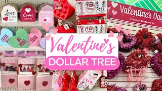 Dollar Tree Valentines Day 2024 Decor Shopping Gifts Party Supplies [upl. by Bravin]