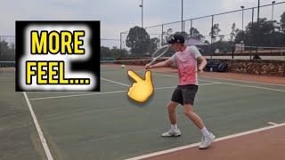 How to develop more feel in tennis [upl. by Dorothea]