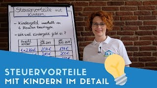 ▶ Das sind die Steuervorteile mit Kindern [upl. by Liahus]