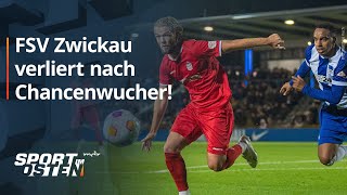 Zwickau macht die Buden nicht  und verliert bei Hertha BSC II  MDR [upl. by Hamer]