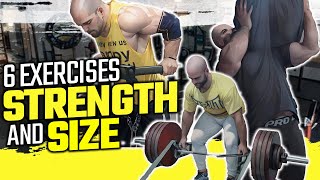 6 MustDo Strength Exercises for Massive Gains [upl. by Addi]