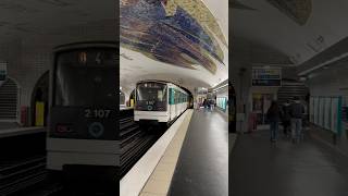 Départ puissant d’un MF67A2 de la ligne 10 idfm ratp metro railway subway mf67 ligne10 [upl. by Naihtsirc963]