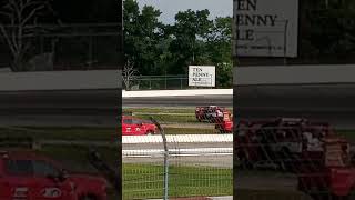 Nascar Whelen modified tour practice underway at Thompson speedway [upl. by Patricio]