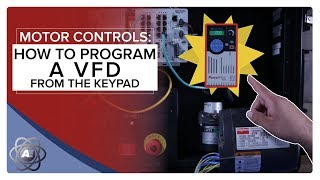 Programming a VFD from the Keypad [upl. by Demmahum]