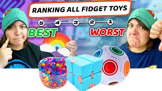 Ranking ALL The Fidget Toys I Could Buy From Amazon [upl. by Ediva491]