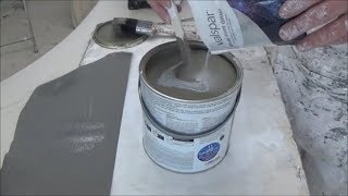 SILVER EFFECT PAINT GLITTER [upl. by Aisena341]